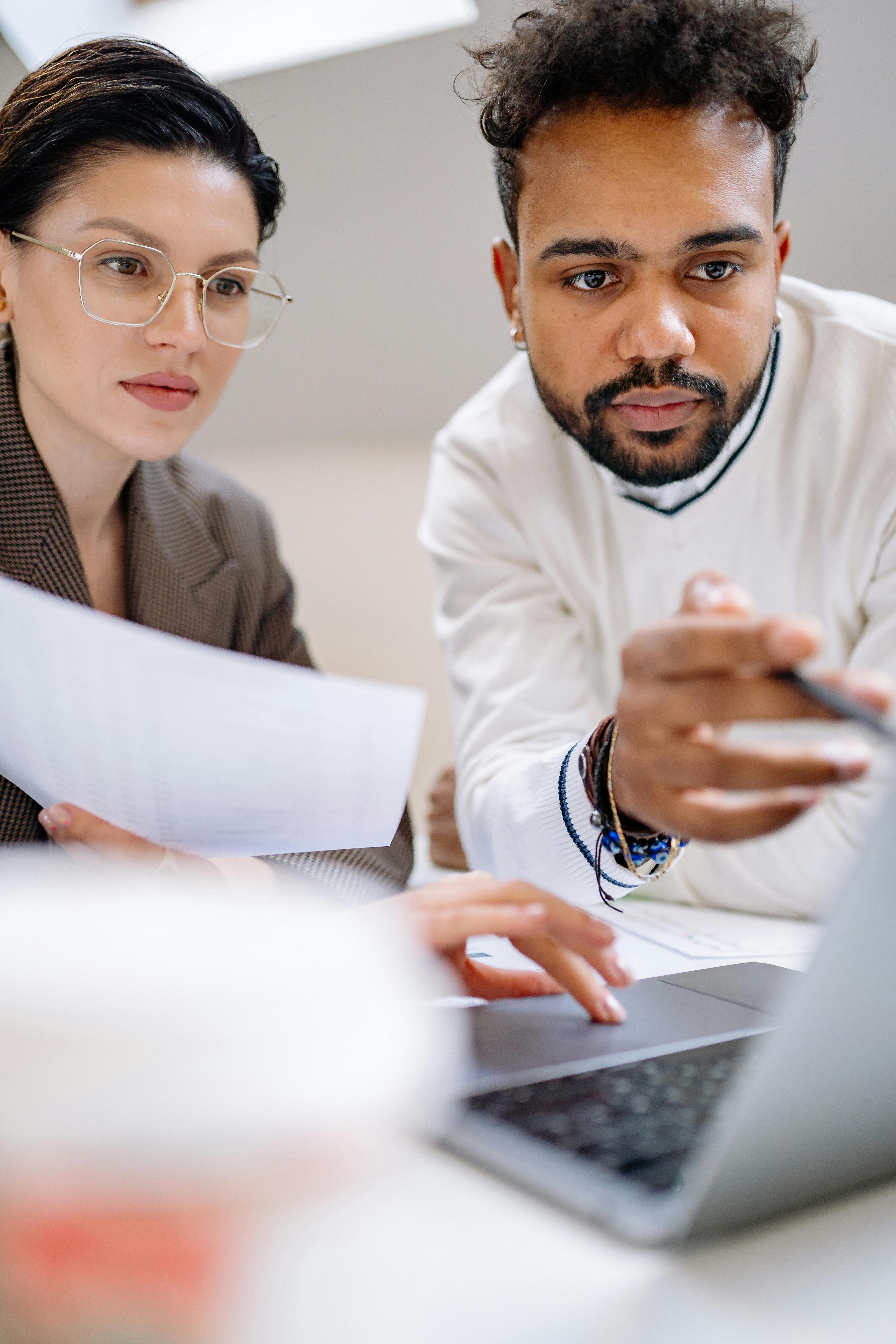 Professional team working on intellectual property matters
